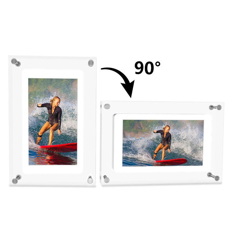 Digital Photo Video Frame 90 Degrees