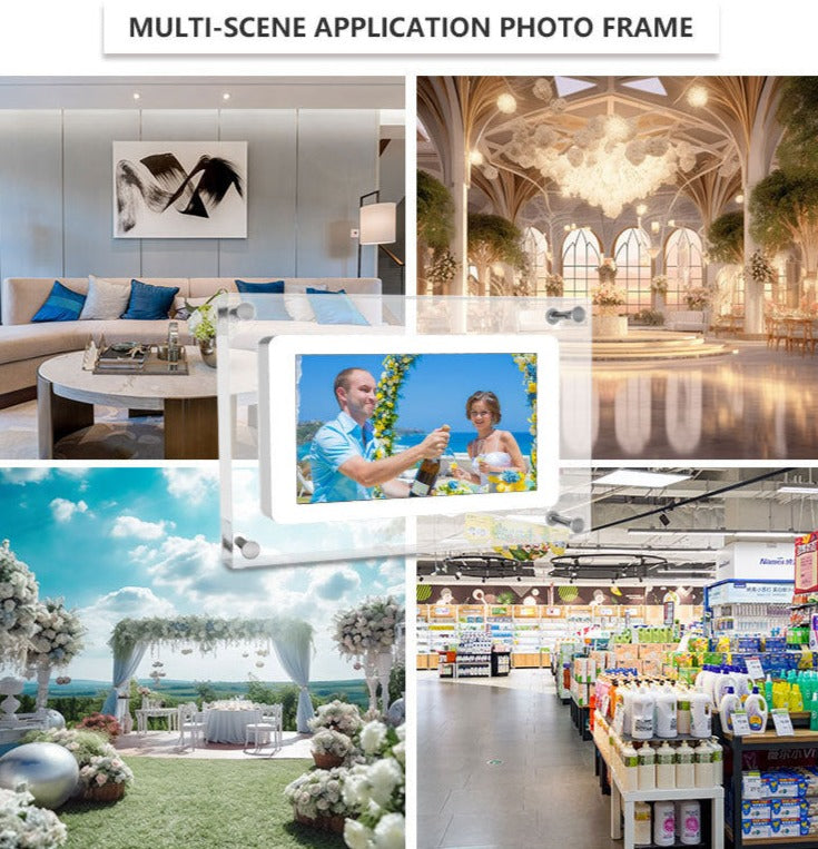 Digital Photo Video Frame Multi-scene Application