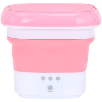 Foldable Washing Machine Pink